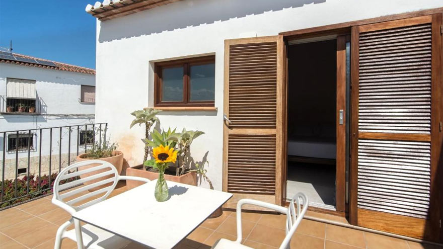 Hotel Nou Roma balkon