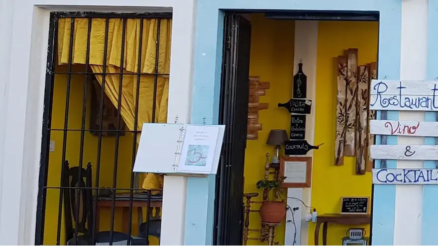 Restaurant ingang