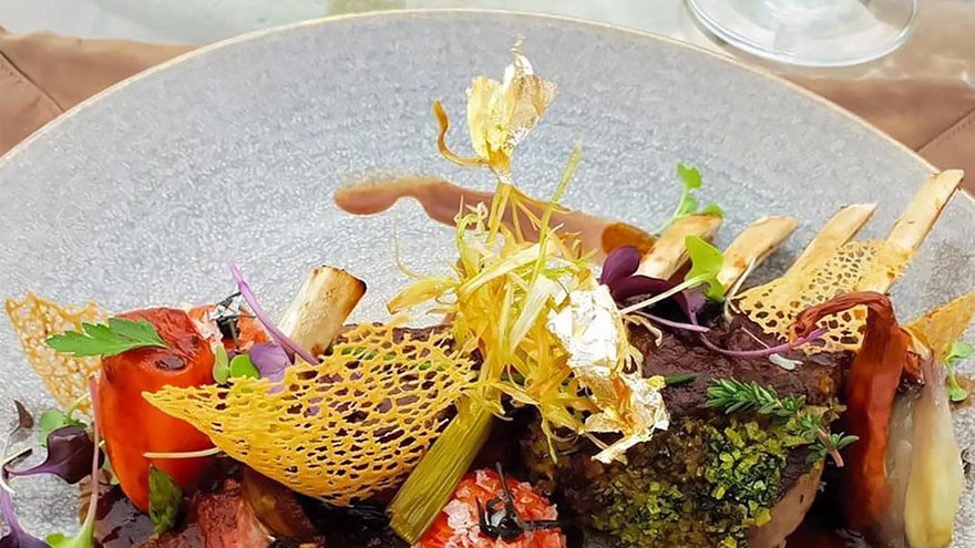 Restaurant Le Dauphin moraira luxe eten