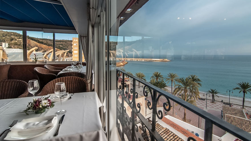 Restaurante Attico hotel Javea uitzicht