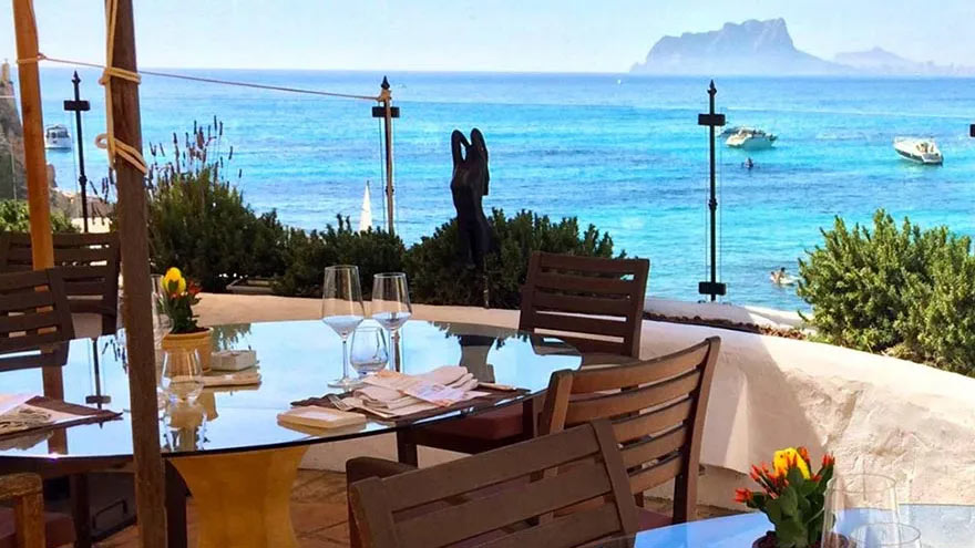 Restaurante Le Dauphin uitzicht