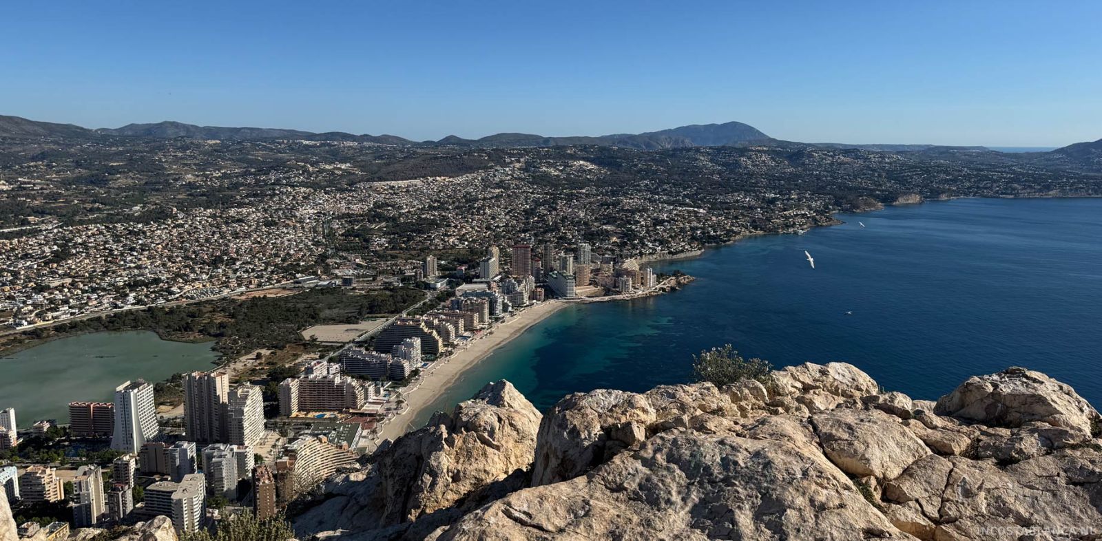 Hiken naar de Ifach berg in Calpe