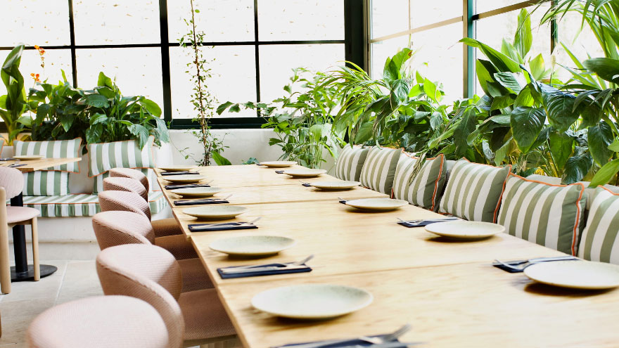 Tafel interieur